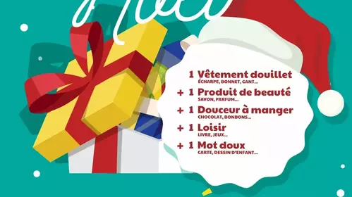 Boite de Noël : projet solidaire